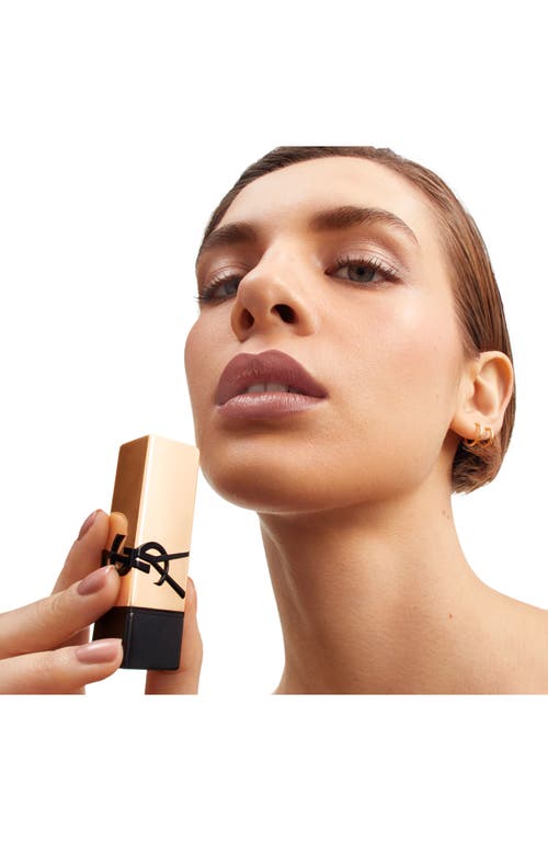 Saint Laurent Yves Rouge Pur Couture Caring Satin Lipstick With Ceramides In N3 Nude Decollete