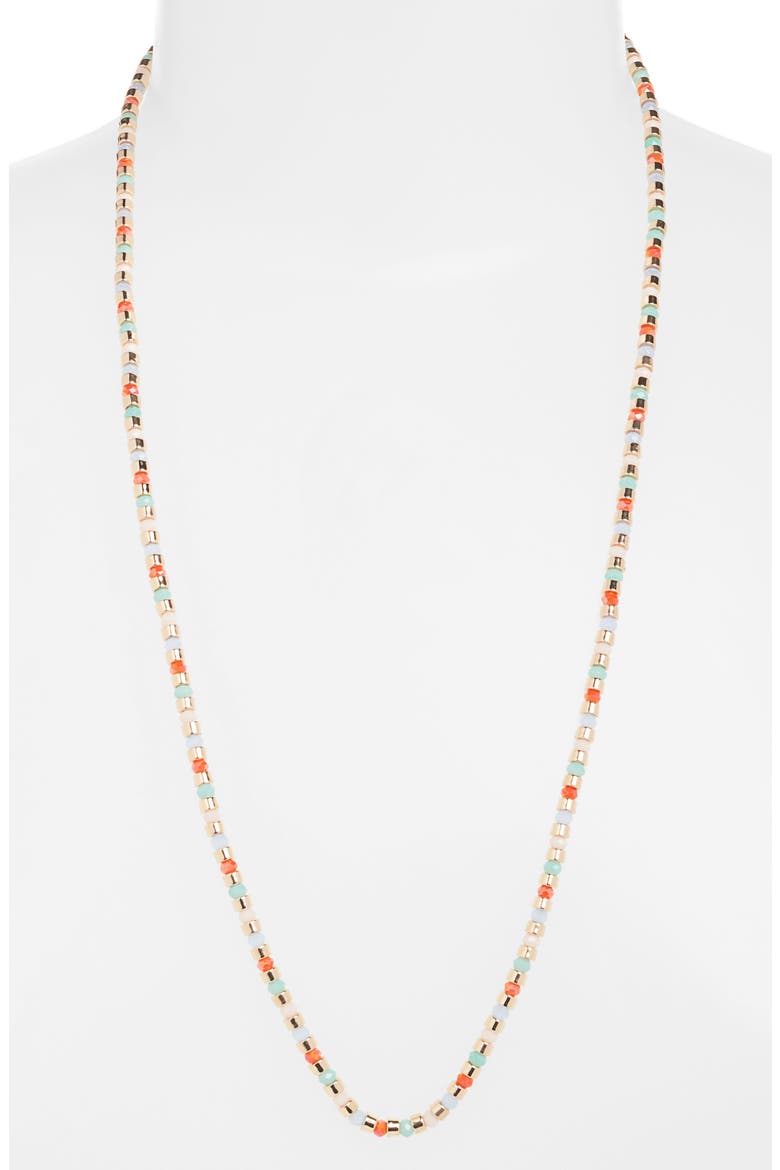 Beaded Convertible Bracelet, Alternate, color, MULTI- GOLD