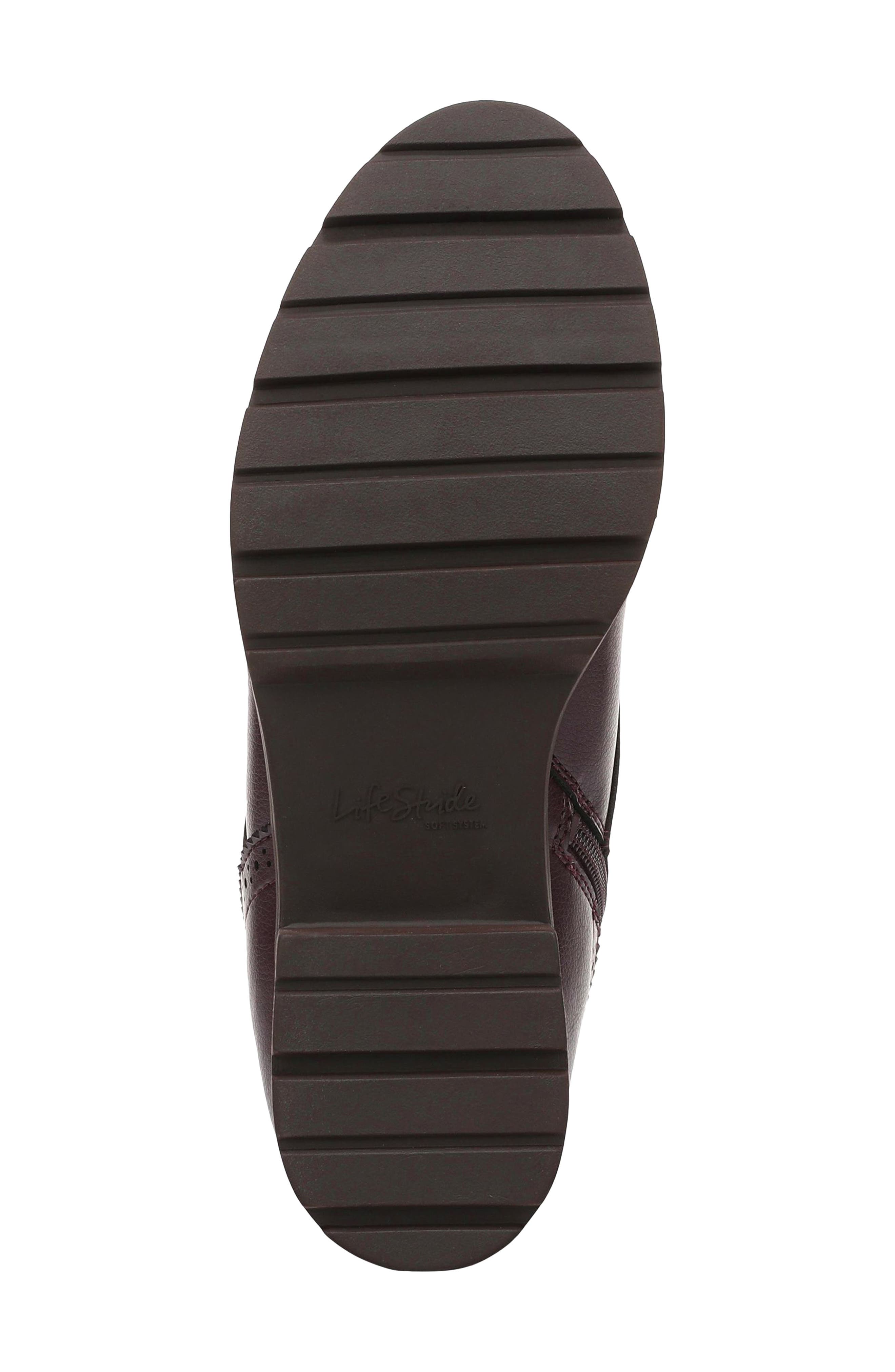 Lena Combat Boot, Alternate, color, CHOC PLUM