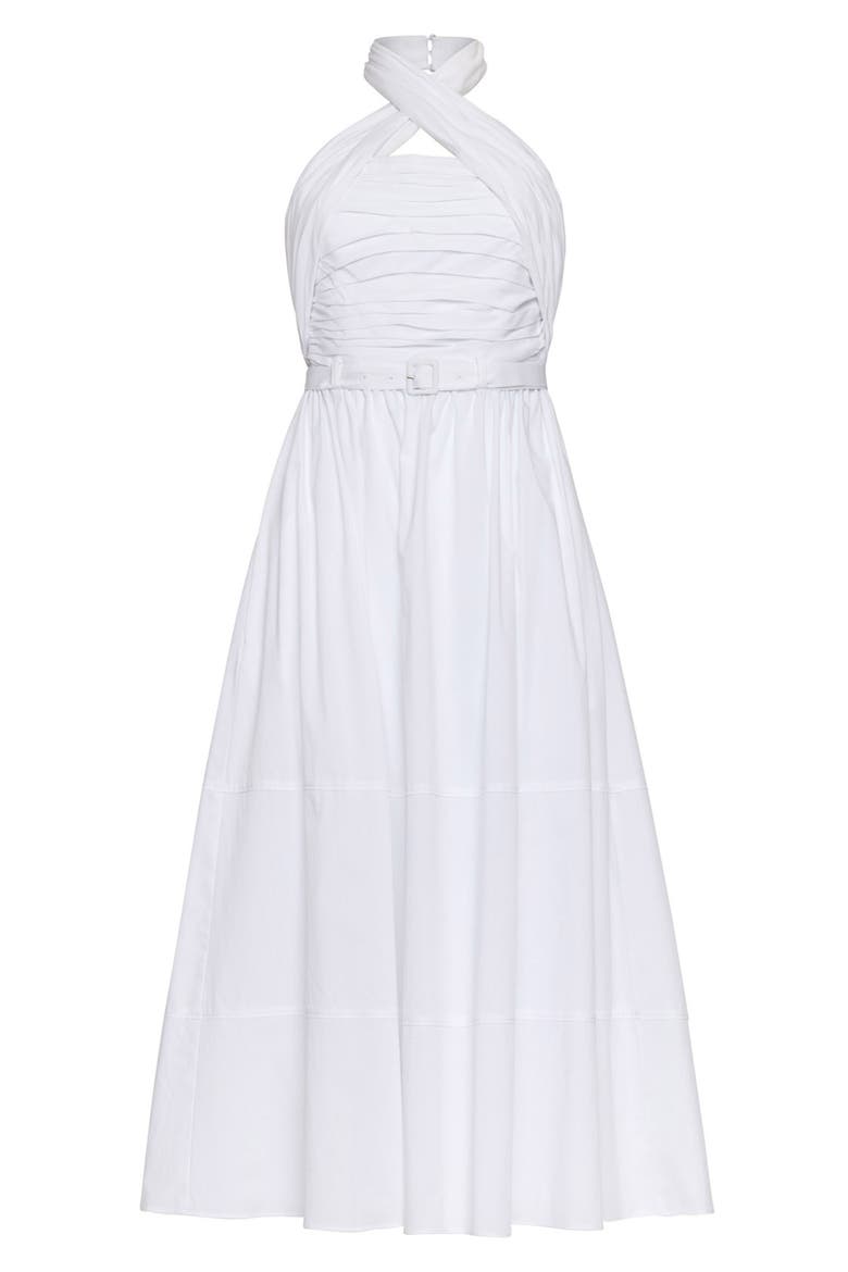 Marcie Halter Dress, Alternate, color, WHITE
