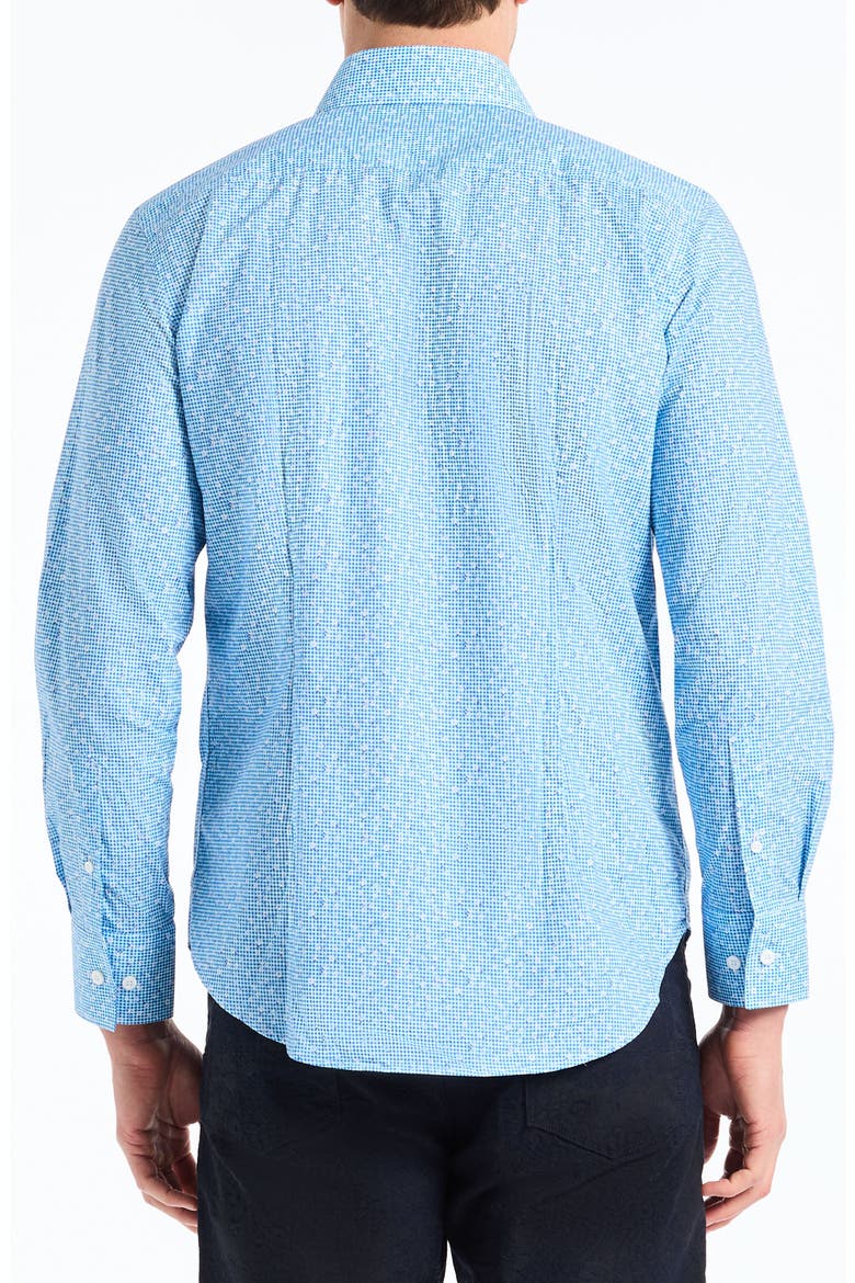 Jonah Long Sleeve Woven Shirt, Alternate, color, BLUE