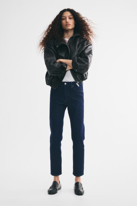 Straight Regular Waist Jeans