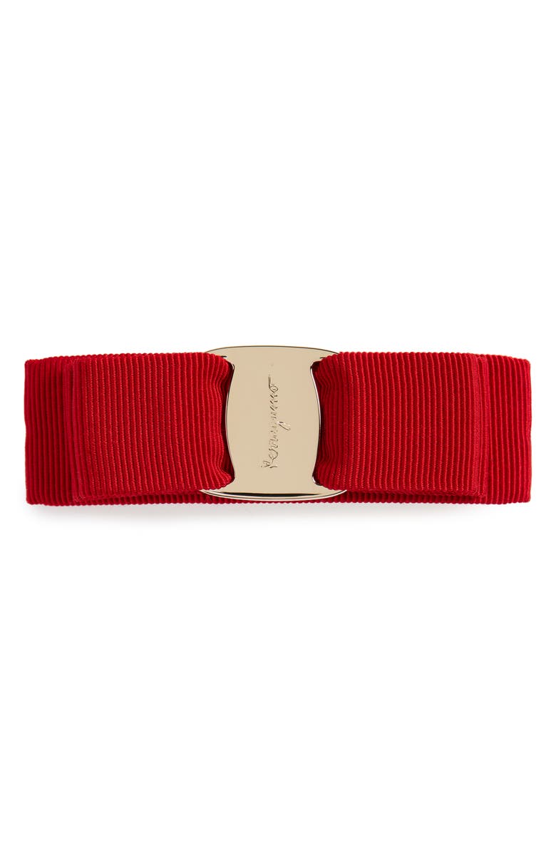 FERRAGAMO Salvatore Ferragamo Vara Bow Barrette, Main, color, 
