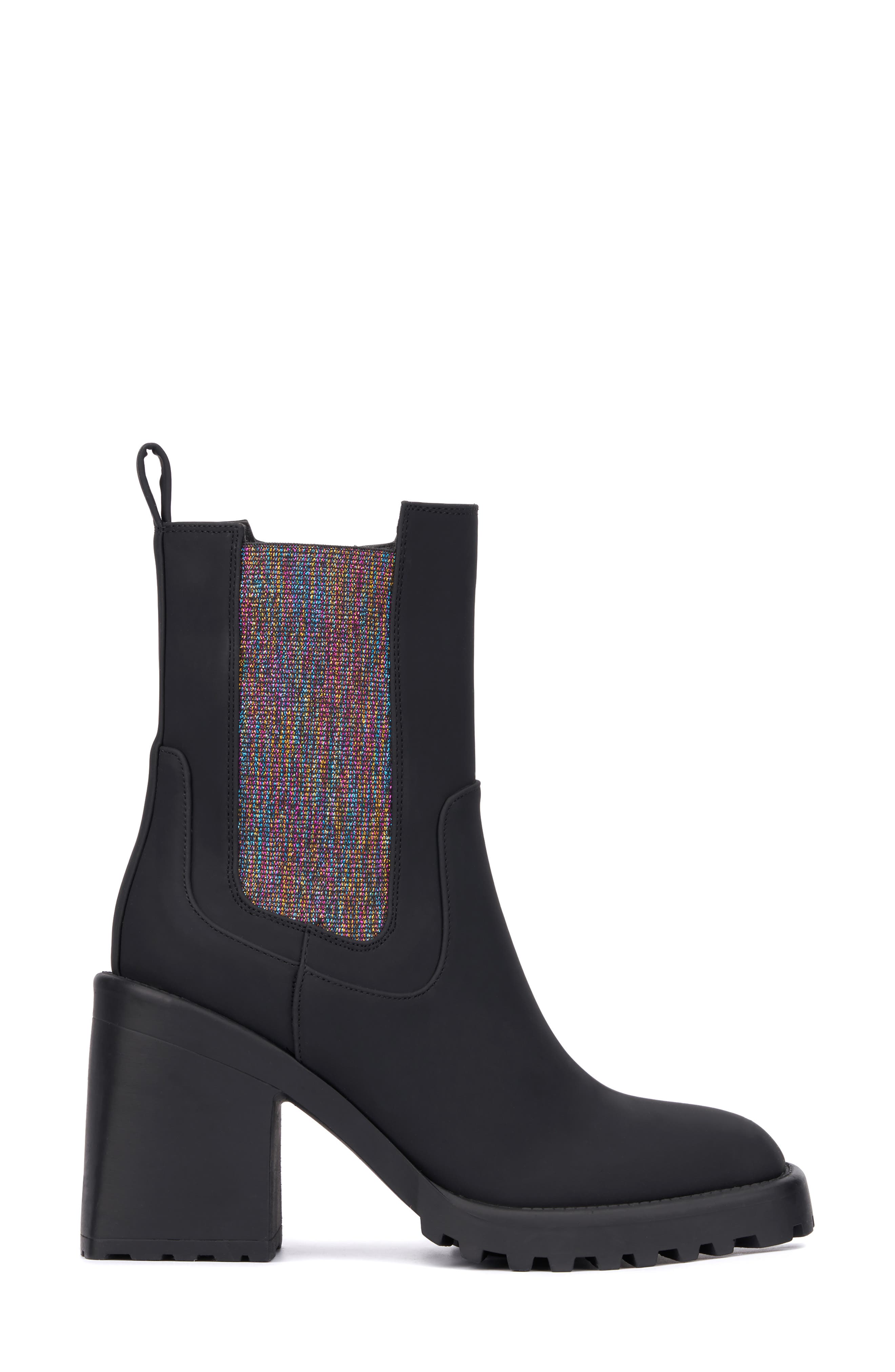 OLIVIA MILLER No Notes Chelsea Boot, Alternate, color, Black