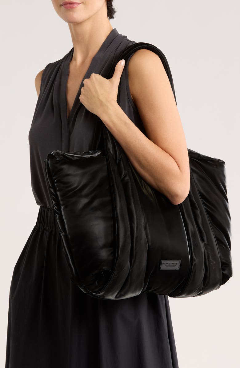 Pajar Sira Tote, Alternate, color, Black