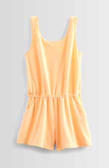 Zella Girl Terry Tank Romper