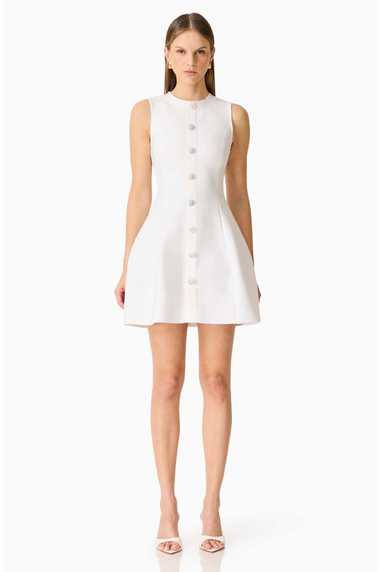 Opline Tulip Minidress, Alternate, color, WHITE