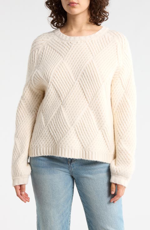 Diamond Knit Sweater