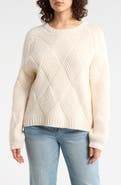 Elodie Diamond Knit Sweater