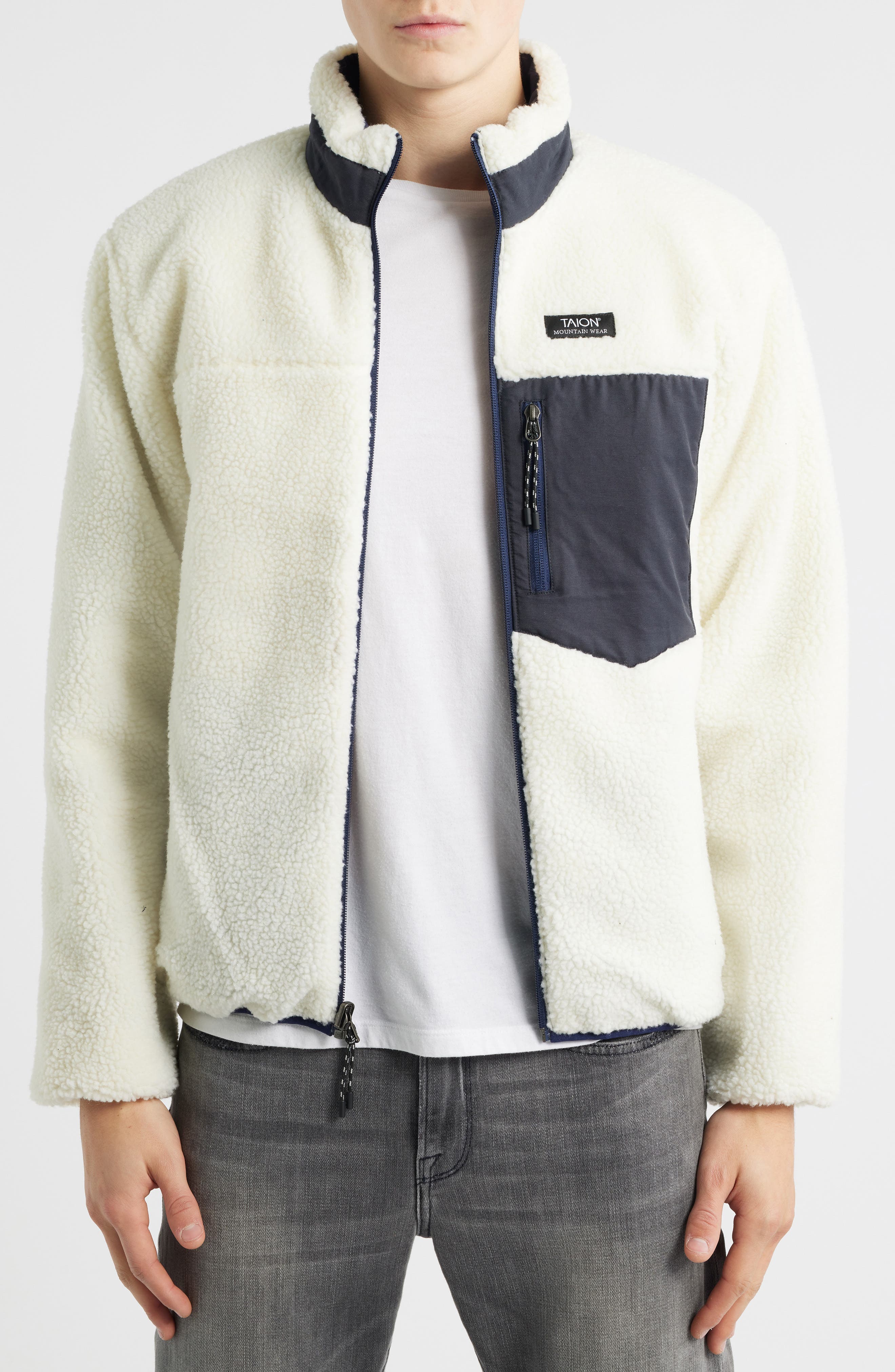 Reversible Fleece Down Jacket - image 2