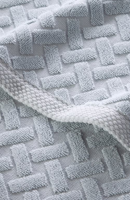 CHRISTY CHRISTY TRELLIS TEXTURED COTTON RAYON FIBRE BLEND SOFT BATH TOWELS 