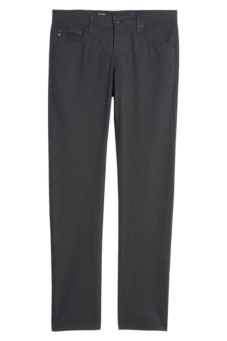 Tellis Slim Fit Jeans, Alternate, color, FOLKESTONE GREY