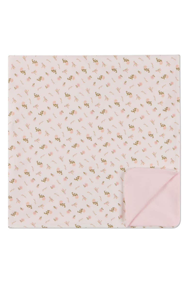 Baby Floral-Printed Double-Sided Snuggle Blanket, Alternate, color, Pink Icing