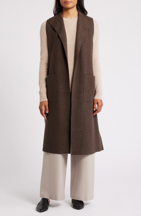Women's Eileen Fisher Wool & Wool-Blend Coats | Nordstrom