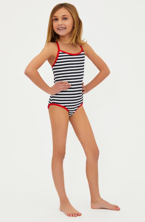 Shop Beach Riot Kids' Little Julia Stripe One-piece Swimsuit
