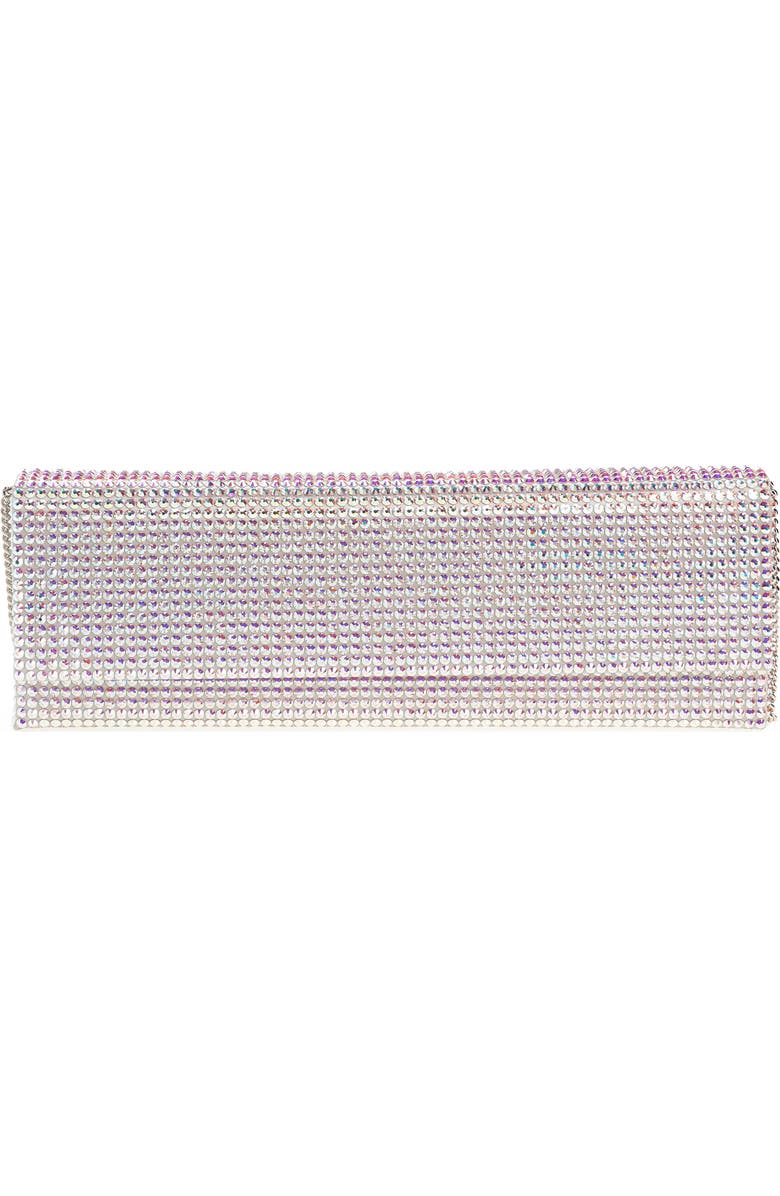 Amina Muaddi Amini Paloma Crystal Box Clutch, Main, color,