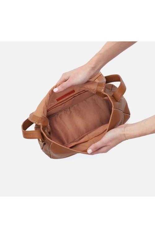 Hobo Austin Leather Shoulder Bag In Warm Honey
