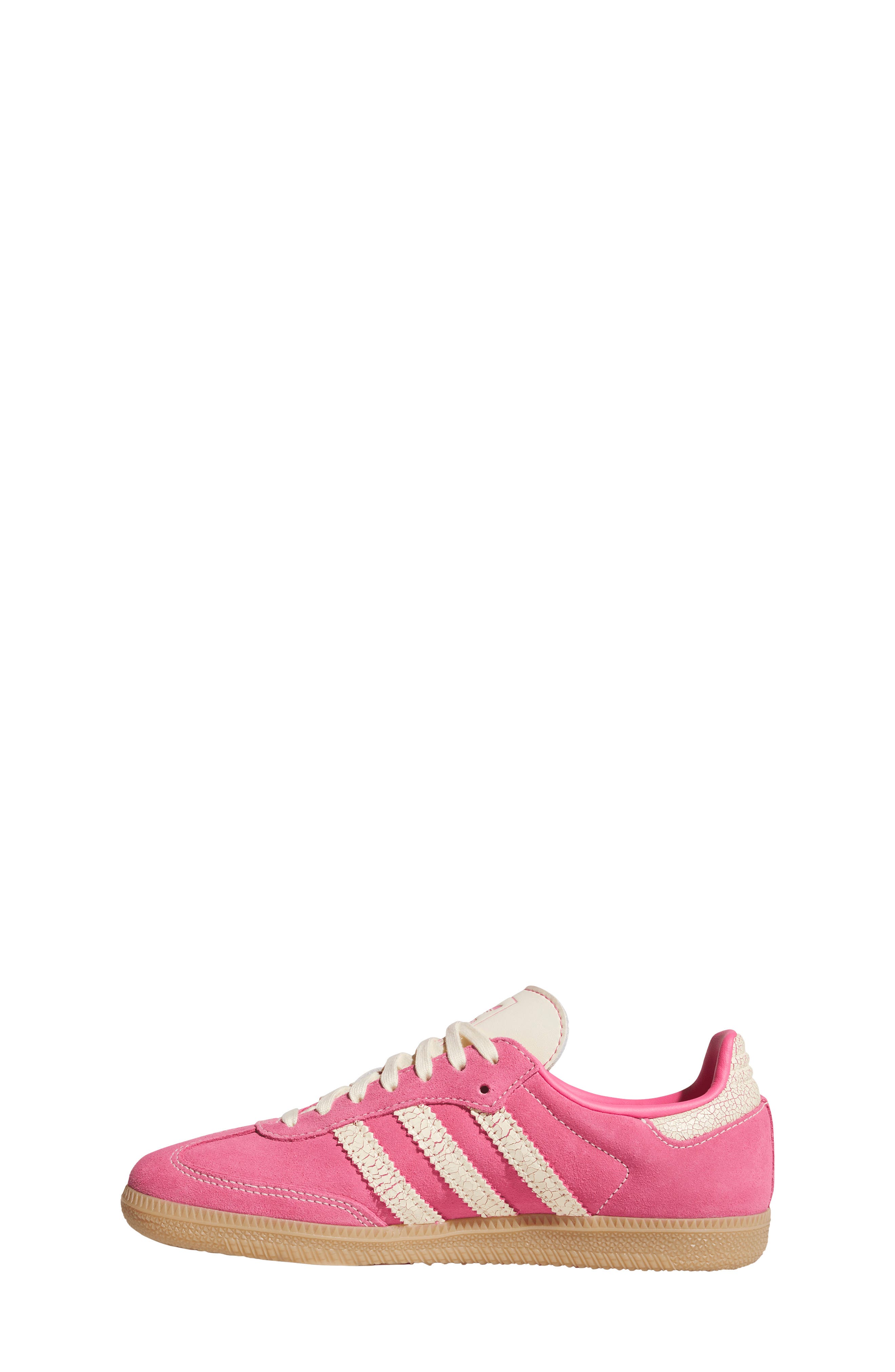 Kids' Samba OG Sneaker, Alternate, color, PINK FUSION/ VANILLA/ GUM