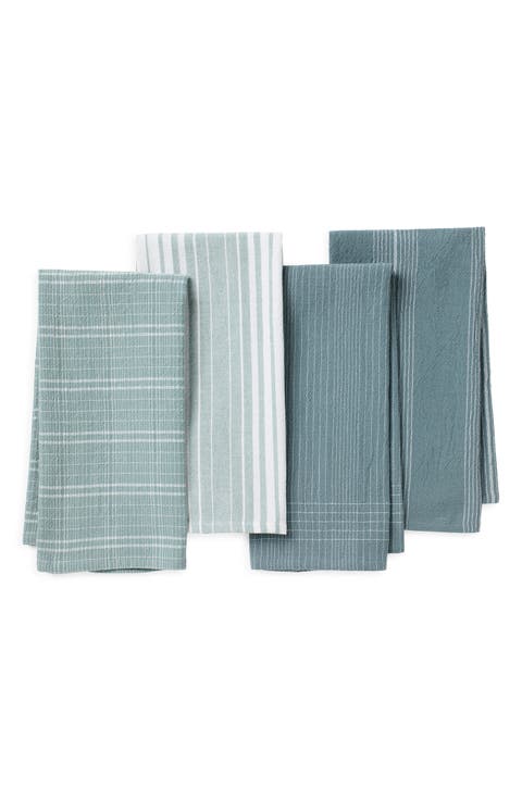Fillmore Set of 4 Organic Cotton Kitchen Towels