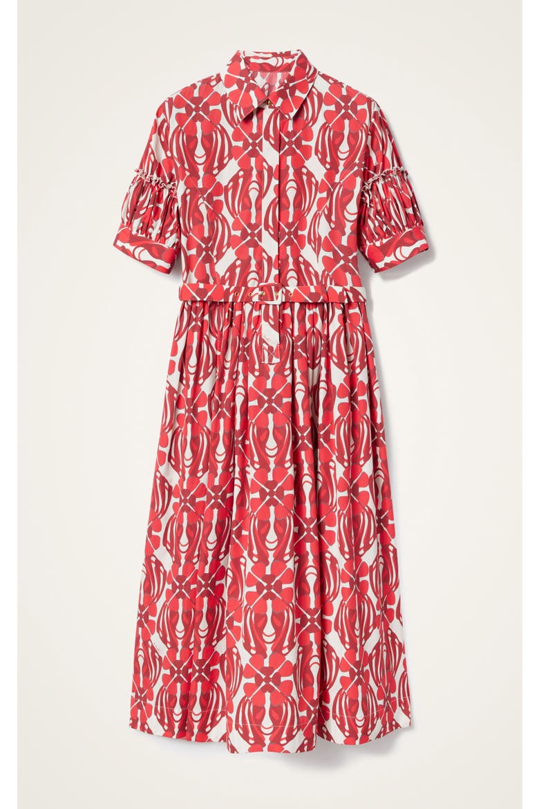 Libertine Dress, Alternate, color, Clover Red