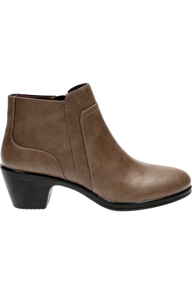 EASY STREET Langley Bootie, Alternate, color, Taupe-Snake