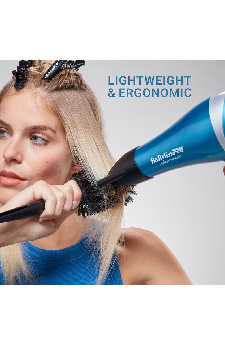 BaBylissPRO Nano Titanium Dryer, Alternate, color, Blue