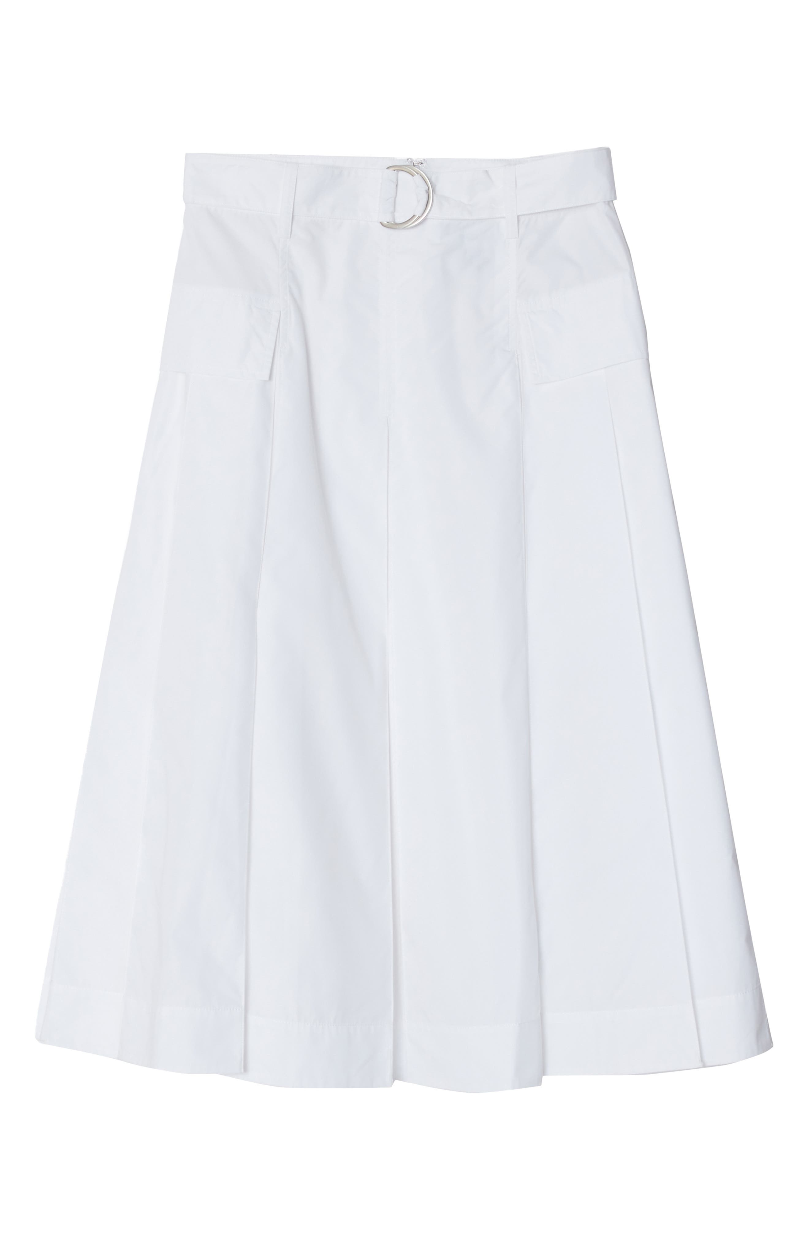 Belted Utility Maxi Skirt