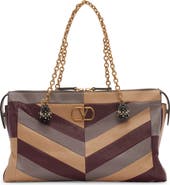 Valentino Garavani Panthea Medium Leather Shoulder Bag