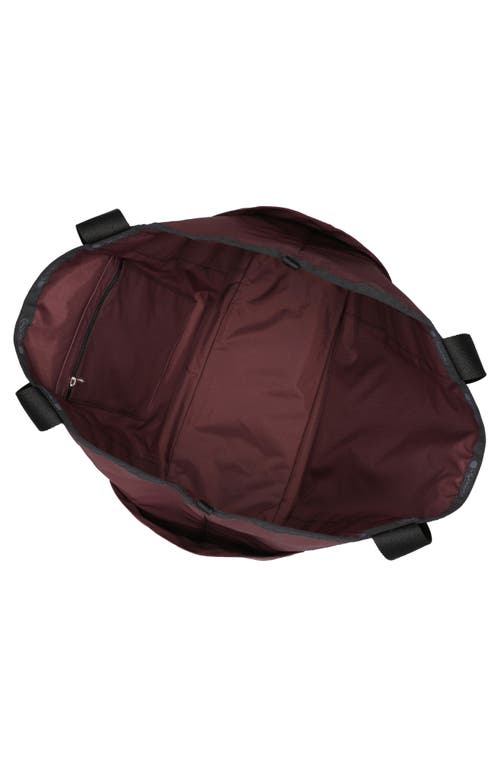 Lesportsac Large Reversible Pocket Tote Bag In Burgundy