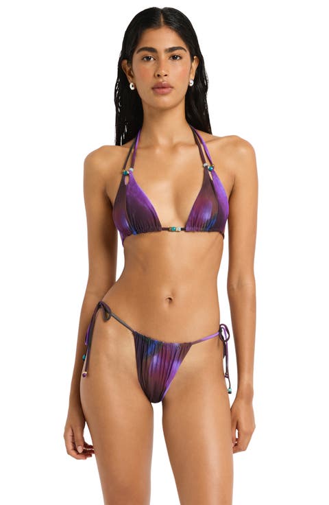 Tonya Reversible Triangle Swim Top