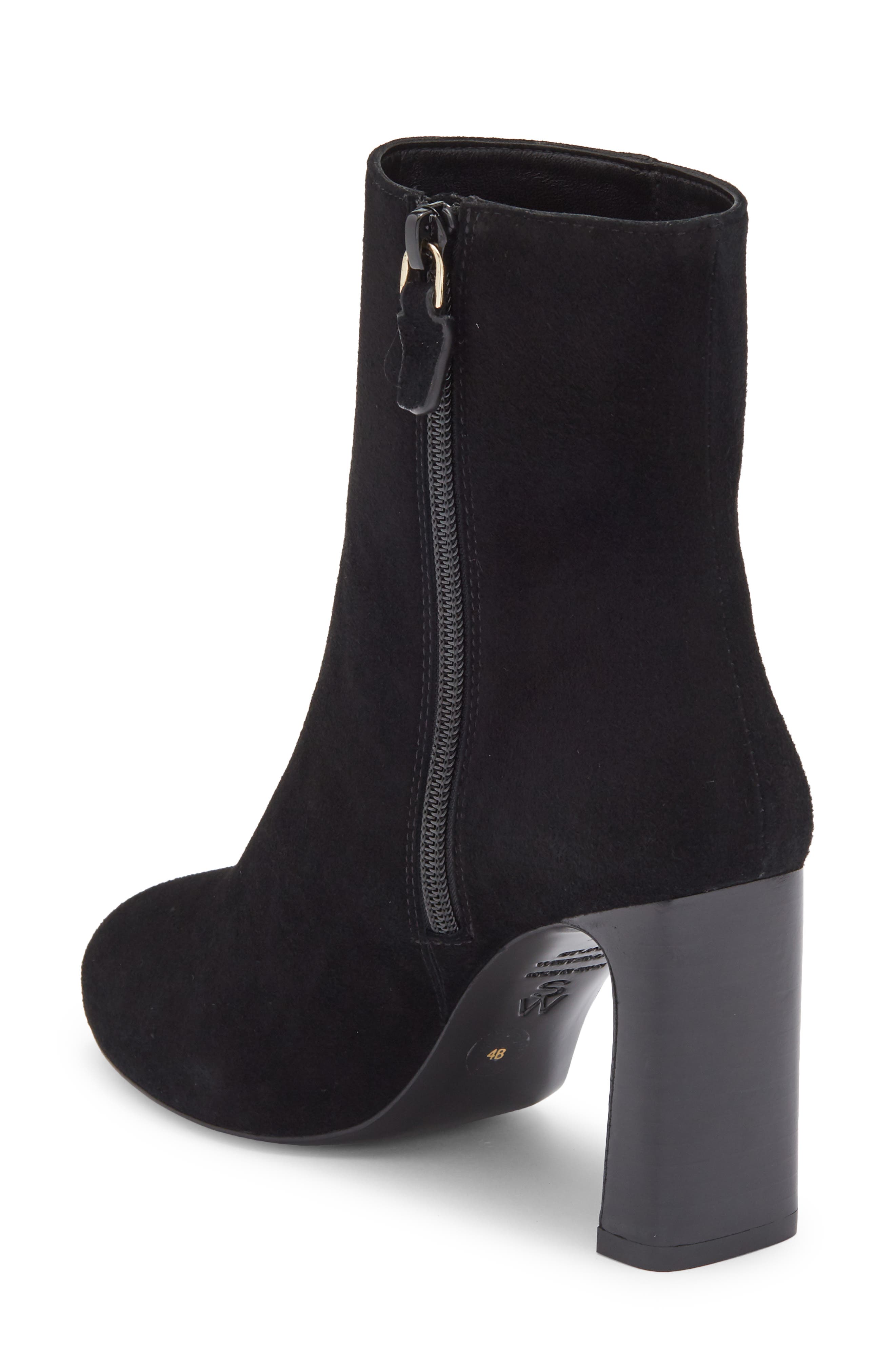 Stuart Weitzman Babette Platform Bootie, Alternate, color, Black