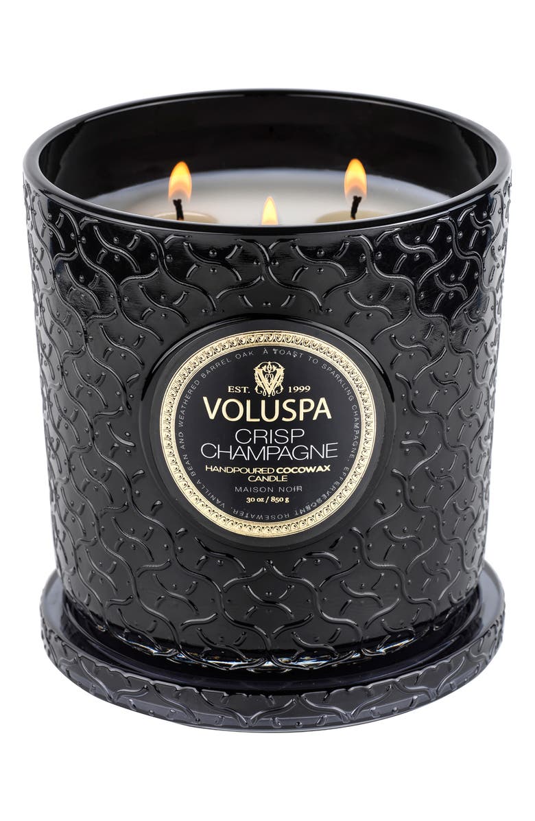 Voluspa Crisp Champagne Luxe Candle, Main, color, 