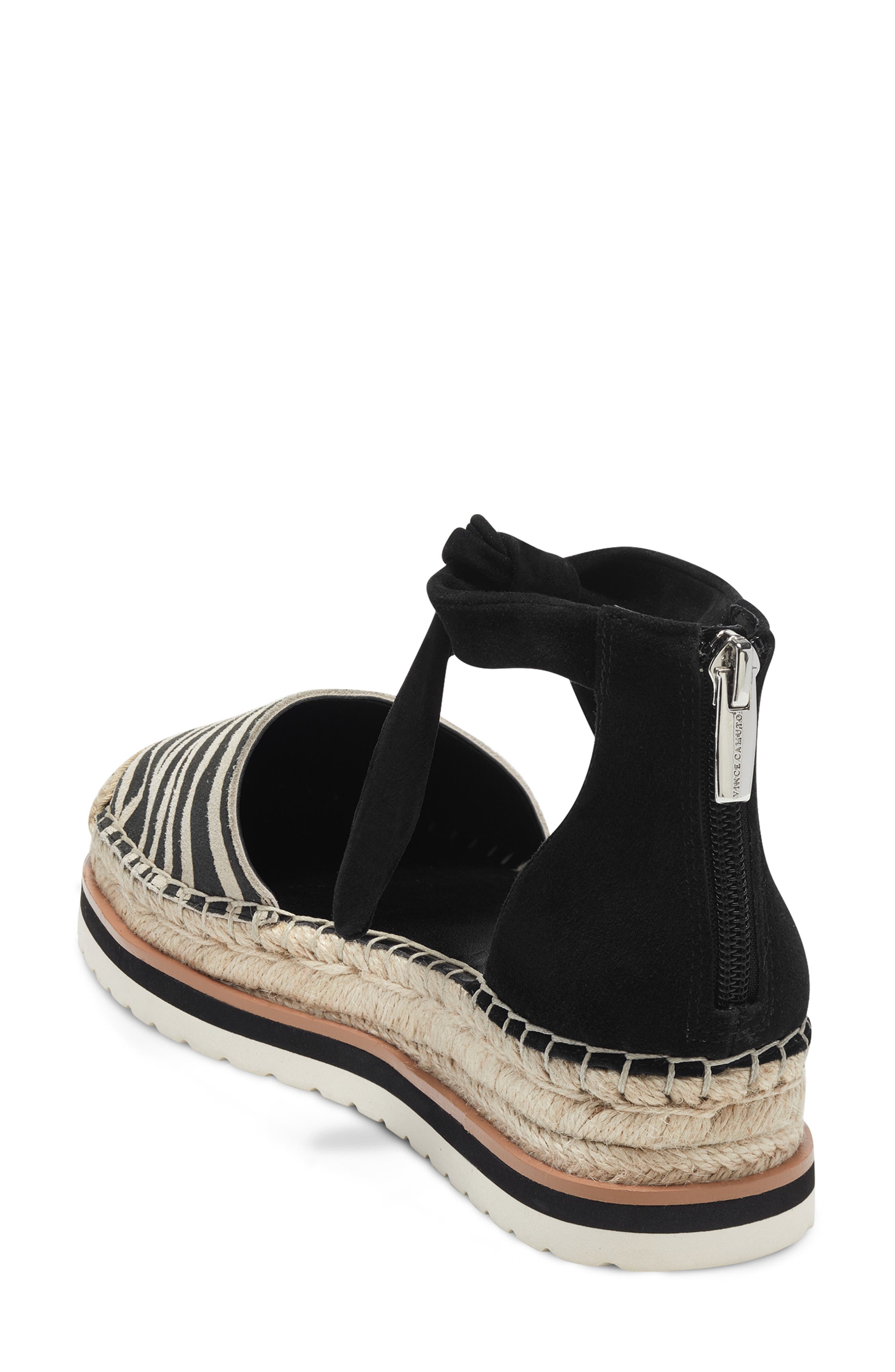 Vince Camuto Binadee Ankle Tie Platform Espadrille, Alternate, color, 
