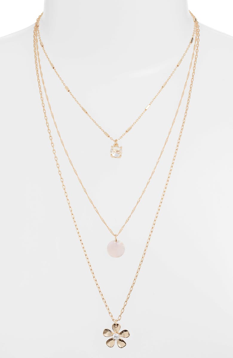 Rachel Parcell Layered Necklace, Alternate, color, 