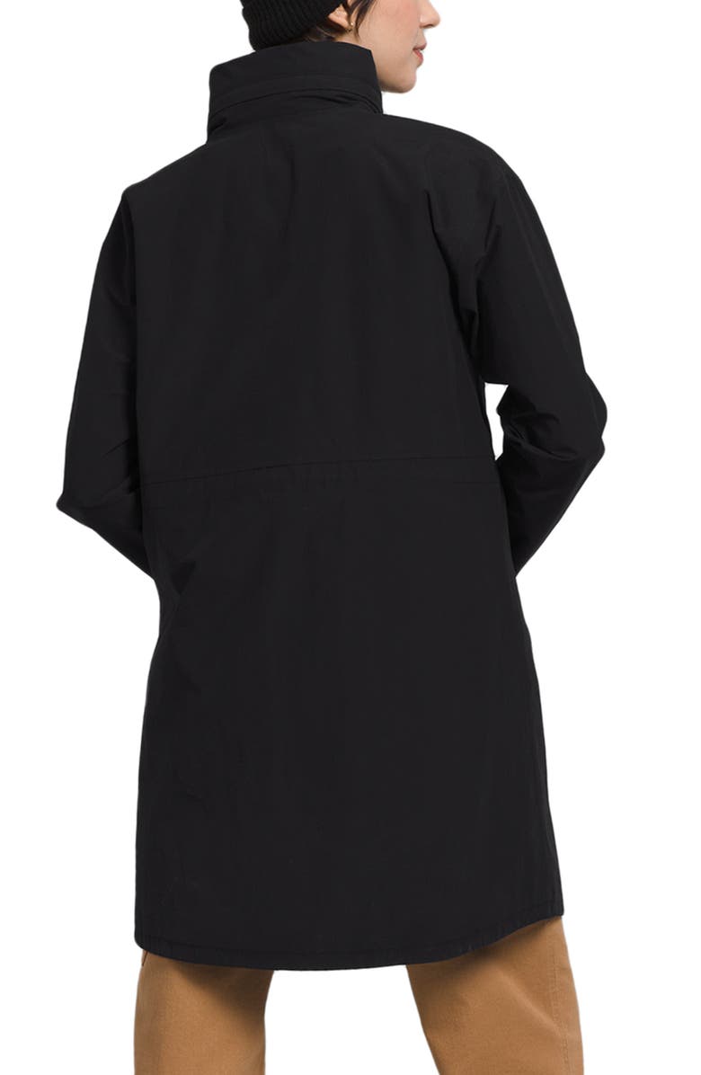 The North Face M66 Tech Trench Rain Jacket, Alternate, color, Tnf Black