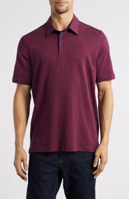Johnston & Murphy Fine Stripe Polo