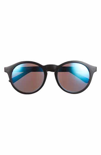 Maui Jim 50mm Round Polarized Sunglasses