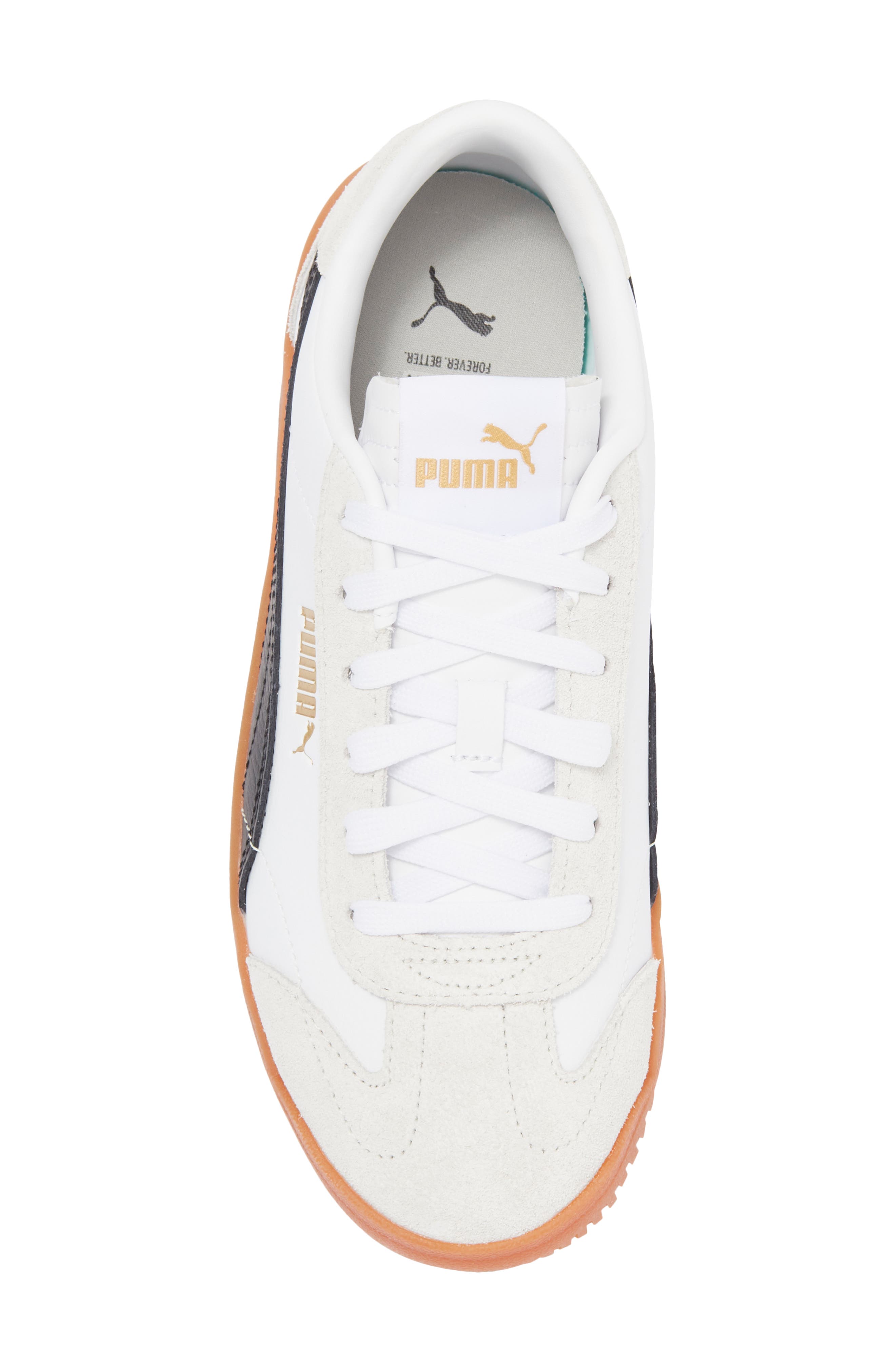 PUMA Club 5V5 Sneaker, Alternate, color, Puma White-Puma Black-Gray