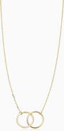 Oradina 14K Gold Forever Linked Necklace