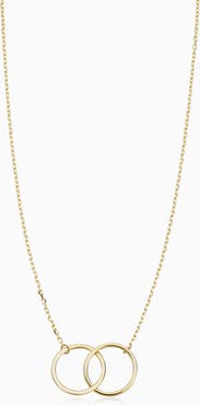 Oradina 14K Gold Forever Linked Necklace
