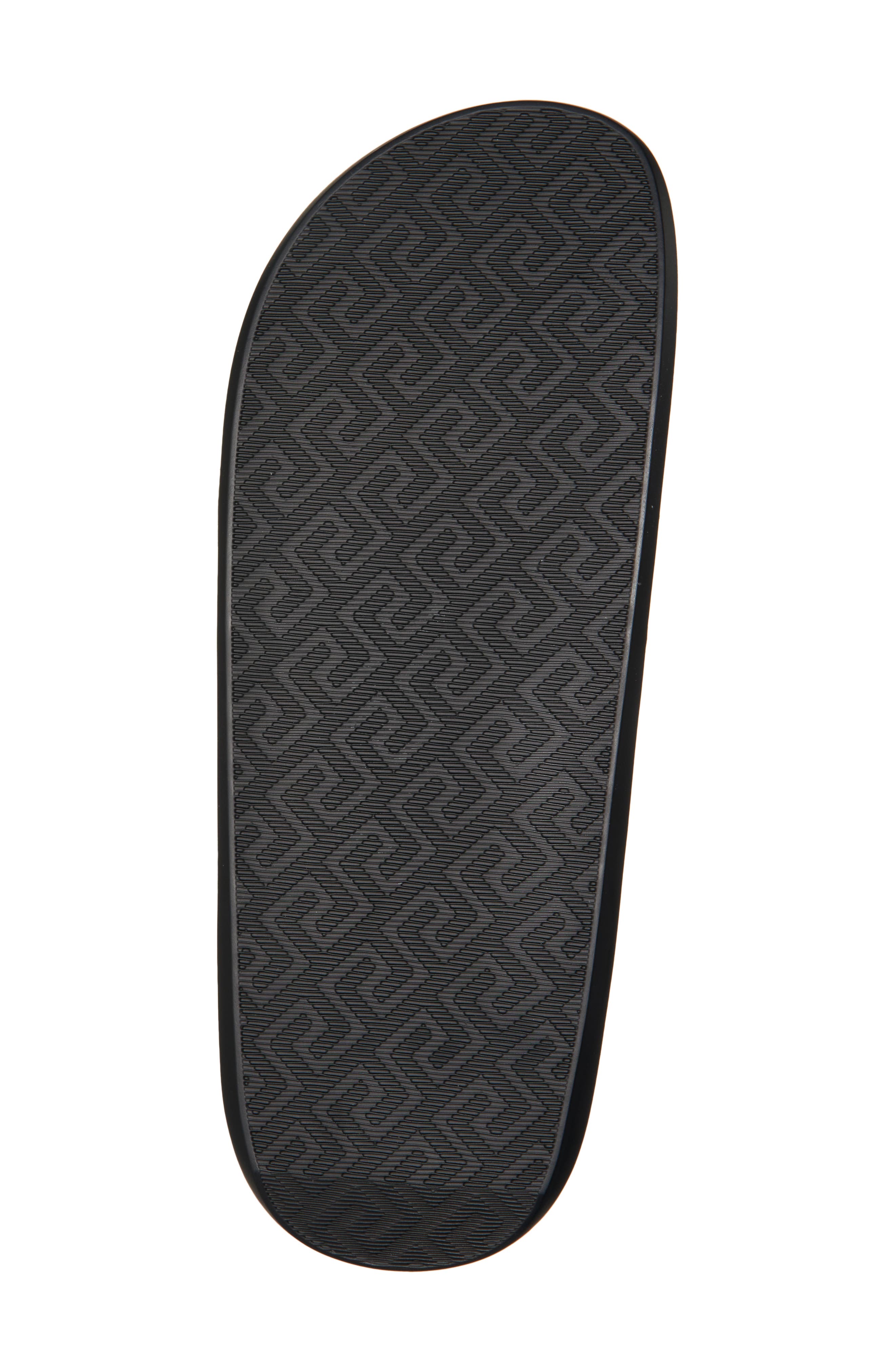 Versace La Greca Logo Pool Slide Sandal, Alternate, color, 