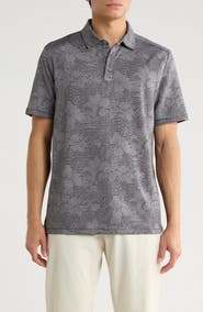 Tommy Bahama Costa Wave Twilight Canopy Seersucker Stripe IslandZone® Polo