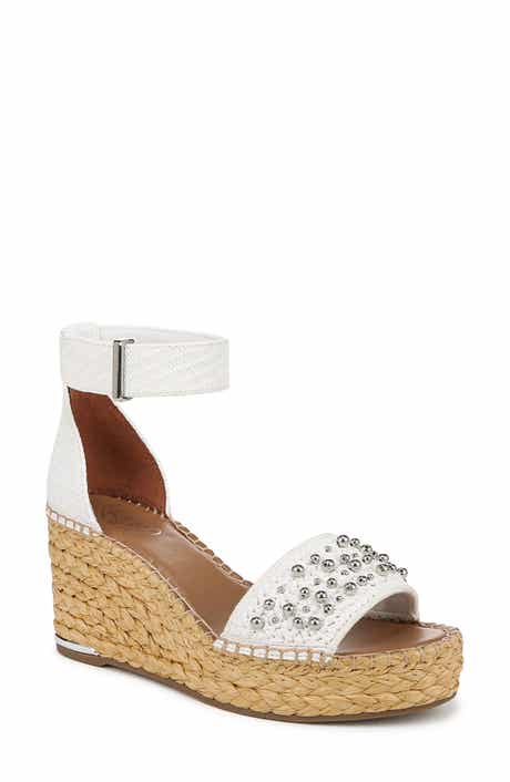 Franco Sarto Clemens Ankle Strap Wedge Sandal