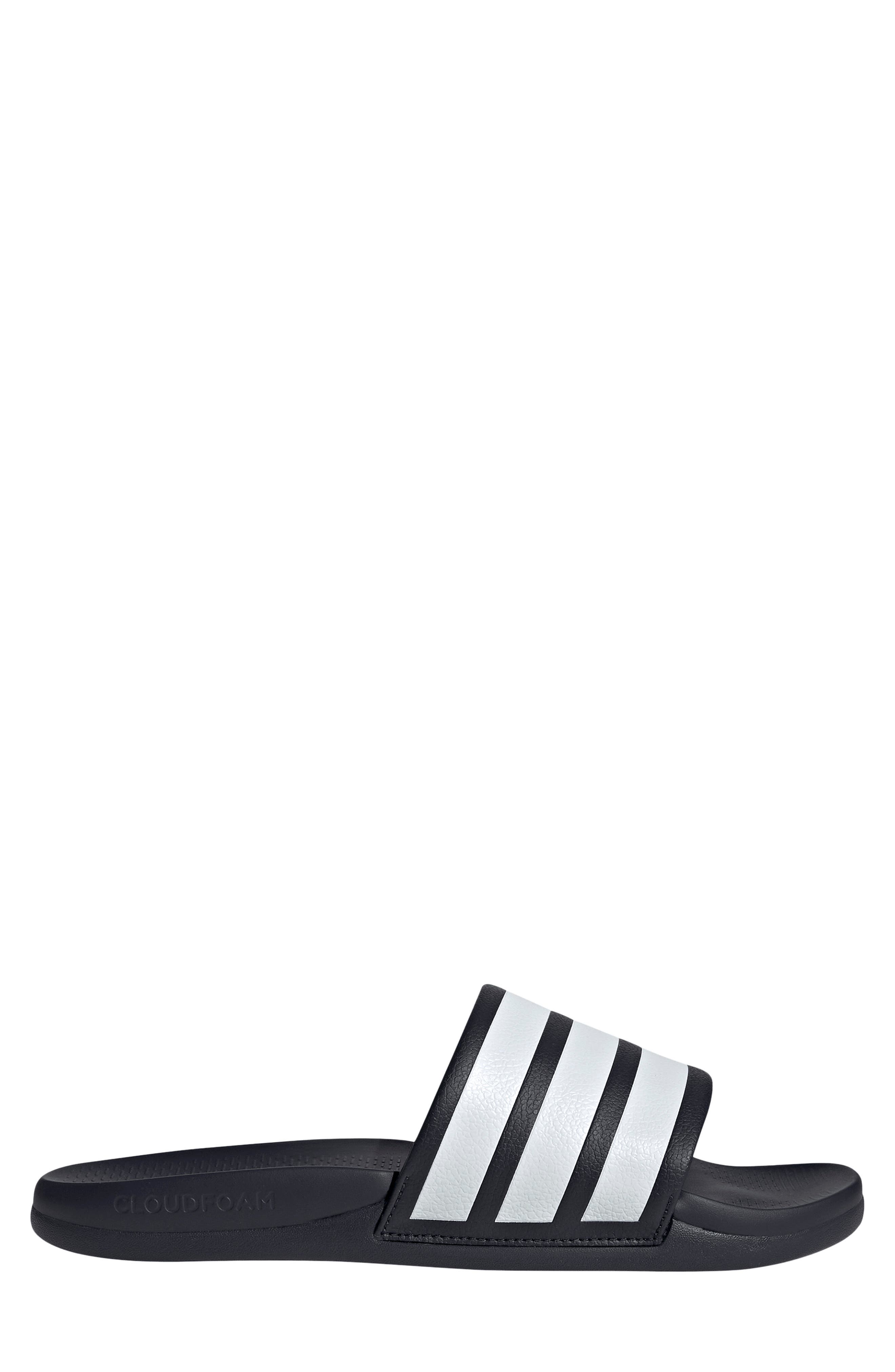 Gender Inclusive Adilette Comfort 2.0 Slide Sandal, Alternate, color, LEGEND INK/ WHITE/ LEGEND INK