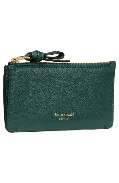 Kate Spade New York Loop Pebbled Leather Card Case