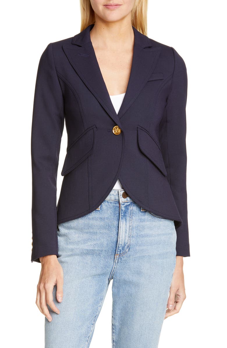 Smythe One-Button Blazer, Main, color, 