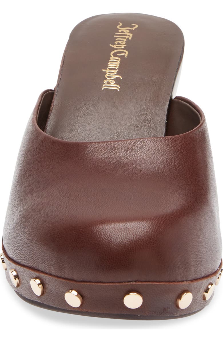 Jeffrey Campbell Cloguette Mule, Alternate, color, Coffee