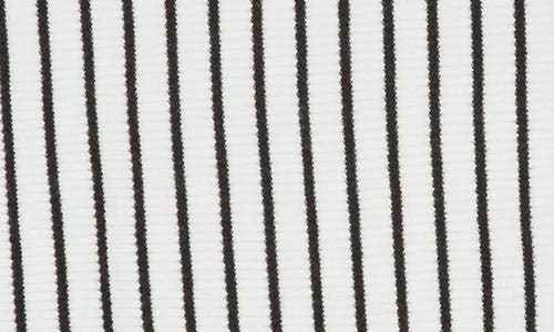 ADRIANNA PAPELL ADRIANNA PAPELL STRIPE DOLMAN SLEEVE RIBBED SWEATER