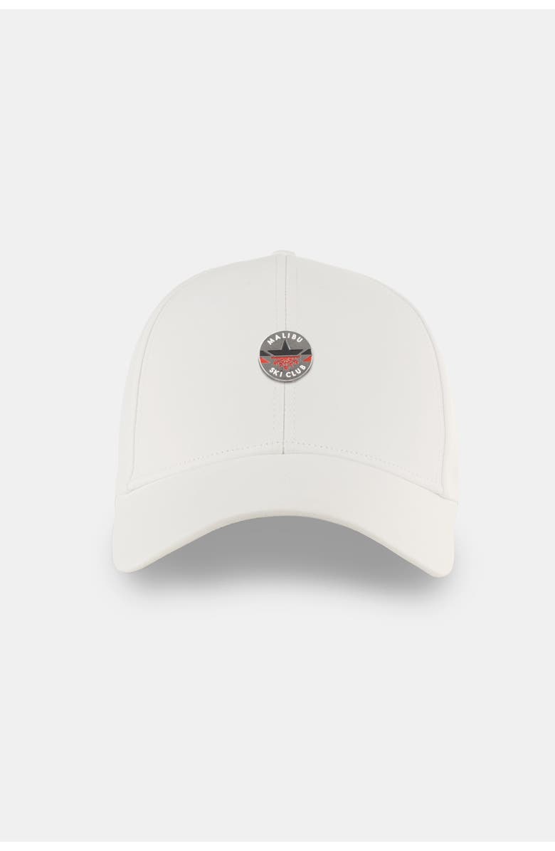 Malibu Ski Club Snow Icon Cap, Main, color, White