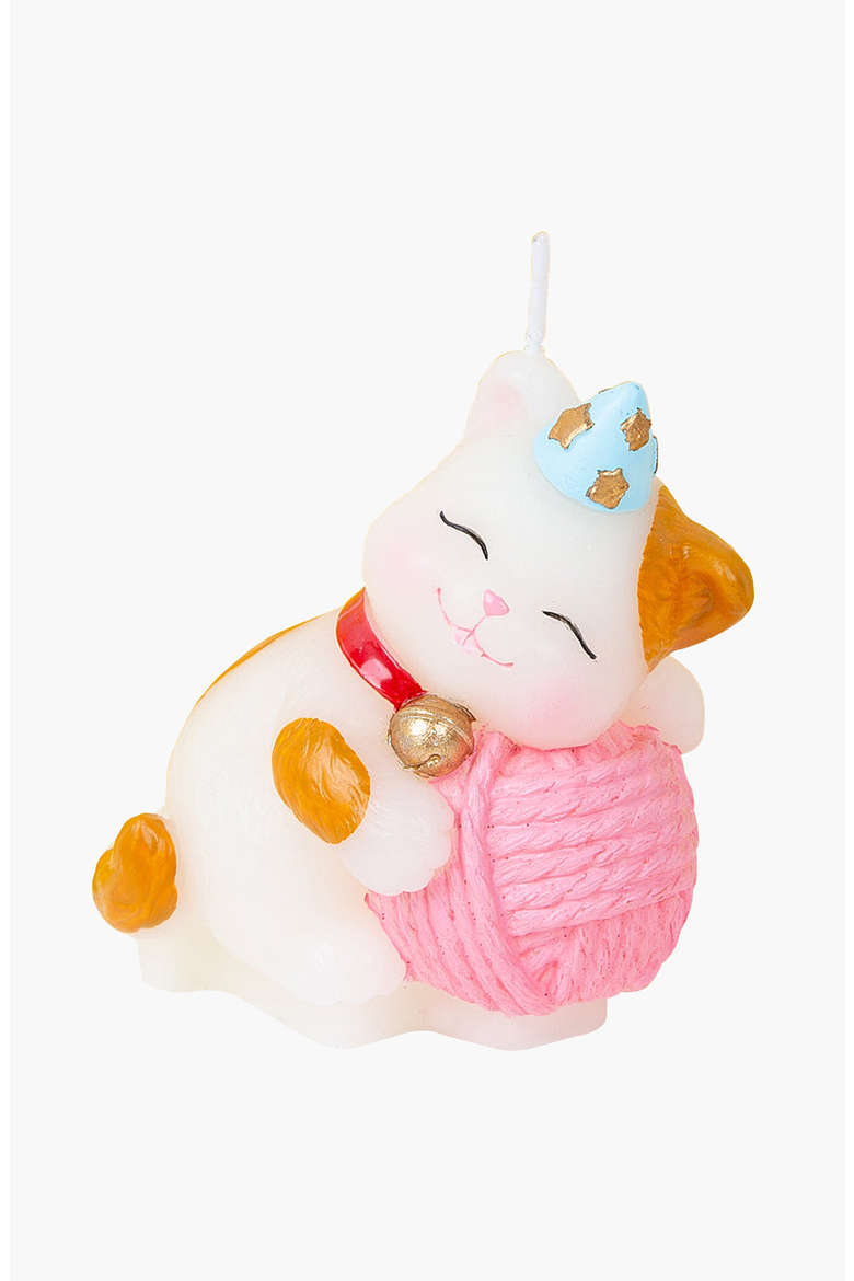 Lucky Cat Candle, Main, color, None